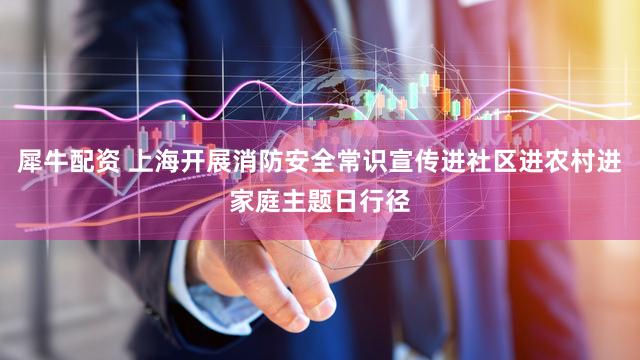 犀牛配资 上海开展消防安全常识宣传进社区进农村进家庭主题日行径