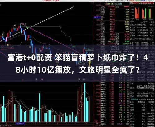 富港t+0配资 笨猫盲猜萝卜纸巾炸了！48小时10亿播放，文旅明星全疯了？